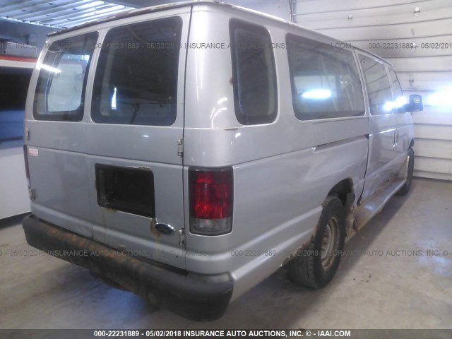 1FBSS31L23HA66038 - 2003 FORD ECONOLINE E350 SUPER DUTY WAGON GRAY photo 4