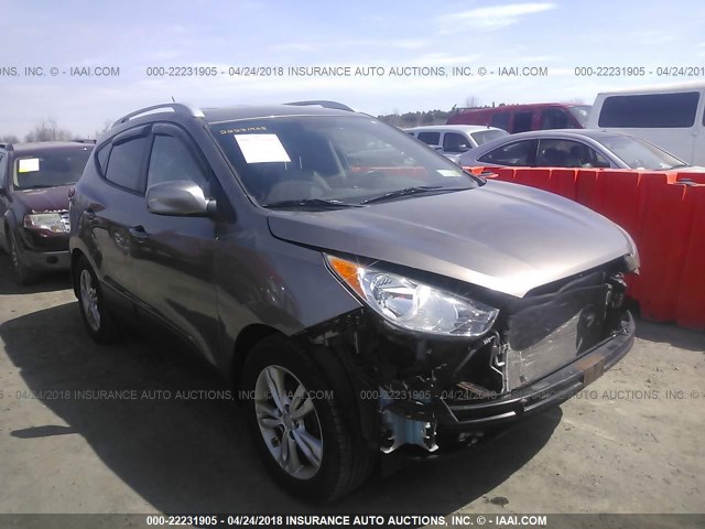 KM8JUCAC3AU093461 - 2010 HYUNDAI TUCSON GLS/LIMITED 棕色 照片 1