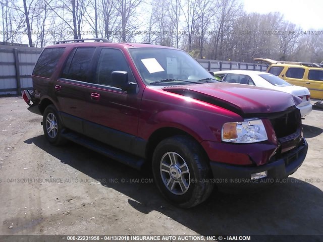 1FMPU15526LA81535 - 2006 FORD EXPEDITION XLT BURGUNDY photo 1