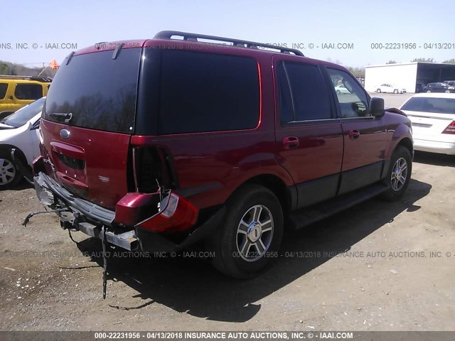 1FMPU15526LA81535 - 2006 FORD EXPEDITION XLT 勃艮第红 照片 4