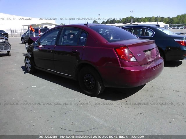 1G8AJ58F86Z156664 - 2006 SATURN ION LEVEL 2 Bordo foto 3