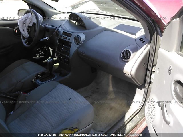 1G8AJ58F86Z156664 - 2006 SATURN ION LEVEL 2 BURGUNDY photo 5