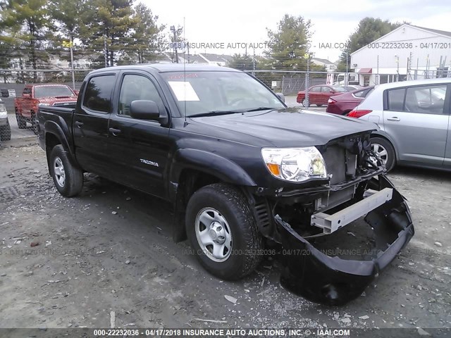 3TMJU4GN8AM097268 - 2010 TOYOTA TACOMA DOUBLE CAB PRERUNNER BLACK photo 1
