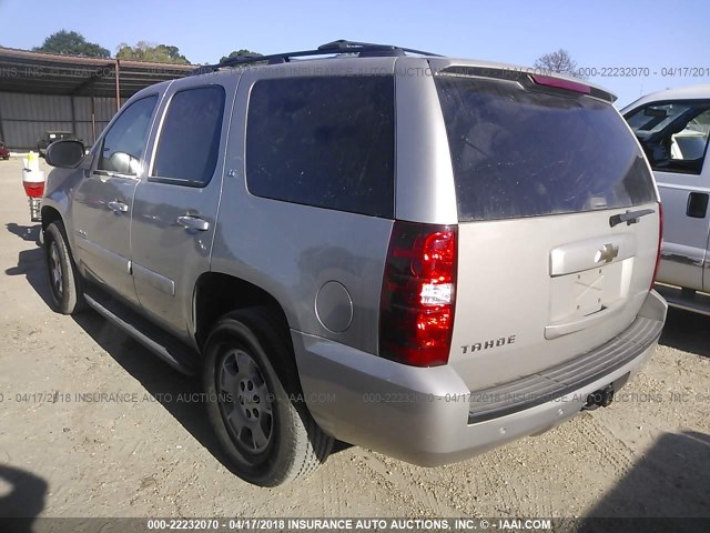 1GNFC13J07J400180 - 2007 CHEVROLET TAHOE C1500 TAN photo 3