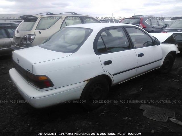 2T1AE09B2SC118151 - 1995 TOYOTA COROLLA LE/DX WHITE photo 4