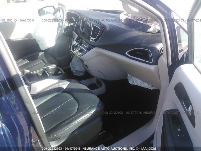 2C4RC1BG3HR512514 - 2017 CHRYSLER PACIFICA TOURING L 蓝色 照片 5