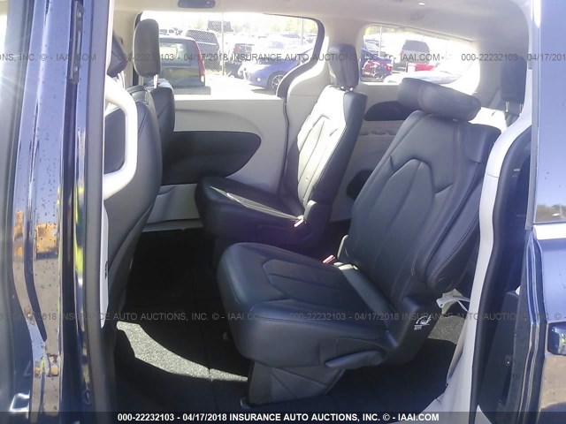 2C4RC1BG3HR512514 - 2017 CHRYSLER PACIFICA TOURING L 蓝色 照片 8