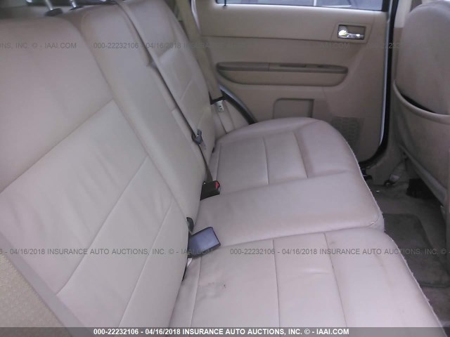 1FMCU04148KB47504 - 2008 FORD ESCAPE LIMITED WHITE photo 8