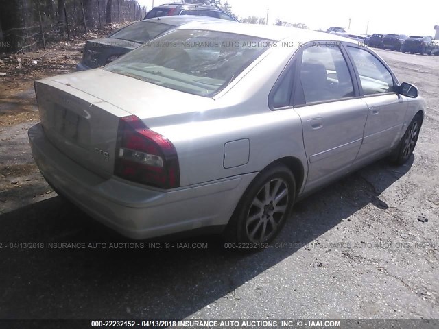 YV1TS92D921270606 - 2002 VOLVO S80 BEIGE photo 4