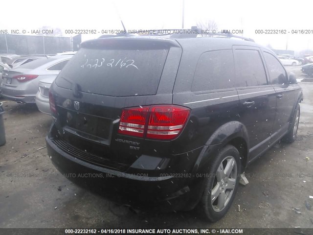 3D4PG5FV5AT117705 - 2010 DODGE JOURNEY SXT BLACK photo 4