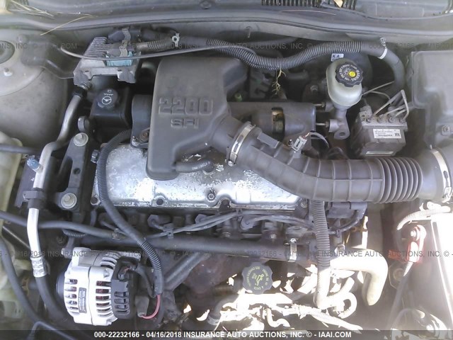 1G1JC524327163799 - 2002 CHEVROLET CAVALIER CNG BEIGE photo 10