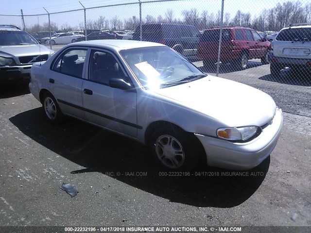 1Y1SK52882Z421199 - 2002 CHEVROLET GEO PRIZM LSI 银色 照片 1