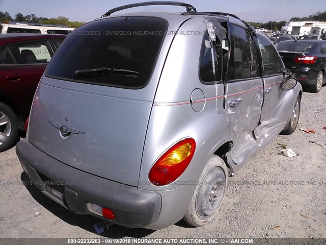 3C8FY68B72T253266 - 2002 CHRYSLER PT CRUISER LIMITED/DREAM CRUISER SILVER photo 4