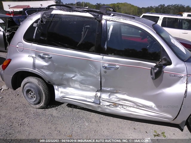 3C8FY68B72T253266 - 2002 CHRYSLER PT CRUISER LIMITED/DREAM CRUISER SILVER photo 6