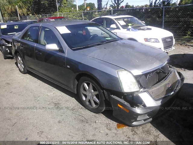 1G6DW677560213785 - 2006 CADILLAC STS GRAY photo 1