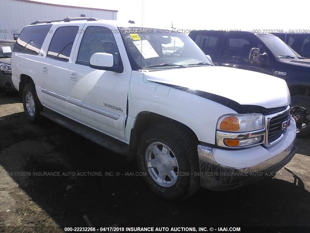 3GKFK16Z85G125514 - 2005 GMC YUKON XL K1500 WHITE photo 1