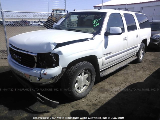 3GKFK16Z85G125514 - 2005 GMC YUKON XL K1500 WHITE photo 2