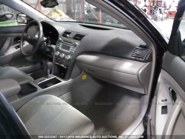 4T1BE46K67U547900 - 2007 TOYOTA CAMRY NEW GENERAT CE/LE/XLE/SE BLACK photo 5