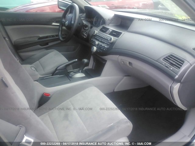 1HGCP26478A004262 - 2008 HONDA ACCORD LXP GRAY photo 5