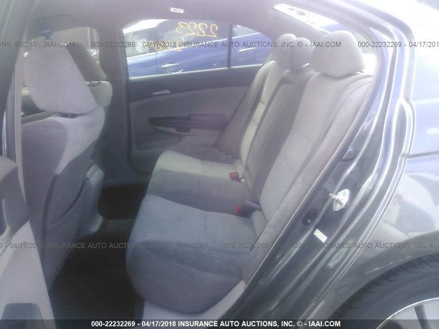 1HGCP26478A004262 - 2008 HONDA ACCORD LXP GRAY photo 8