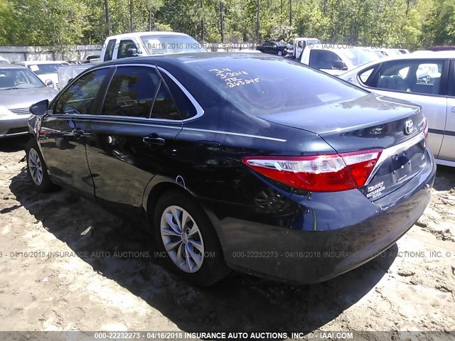 4T1BF1FK9HU295055 - 2017 TOYOTA CAMRY LE/XLE/SE/XSE Schwarz Foto 3