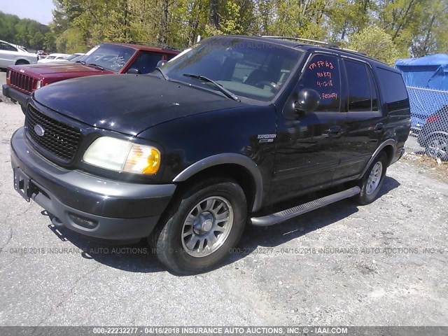 1FMFU16L31LB53411 - 2001 FORD EXPEDITION XLT შავი ფოტო 2