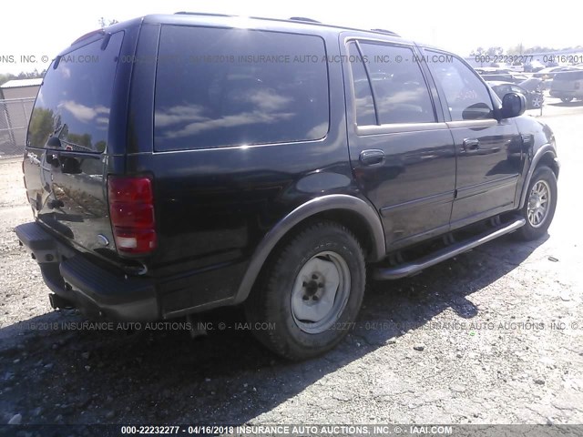 1FMFU16L31LB53411 - 2001 FORD EXPEDITION XLT შავი ფოტო 4