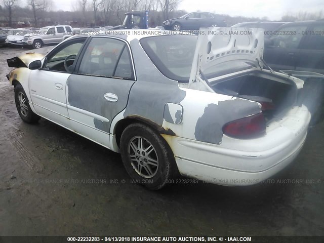 2G4WB52K0X1517549 - 1999 BUICK REGAL LS/LSE WHITE photo 3