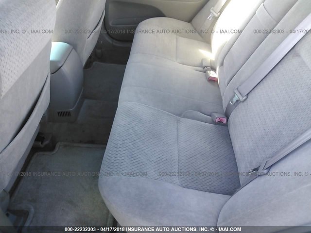 JTDBE30K320116065 - 2002 TOYOTA CAMRY LE/XLE/SE SILVER photo 8