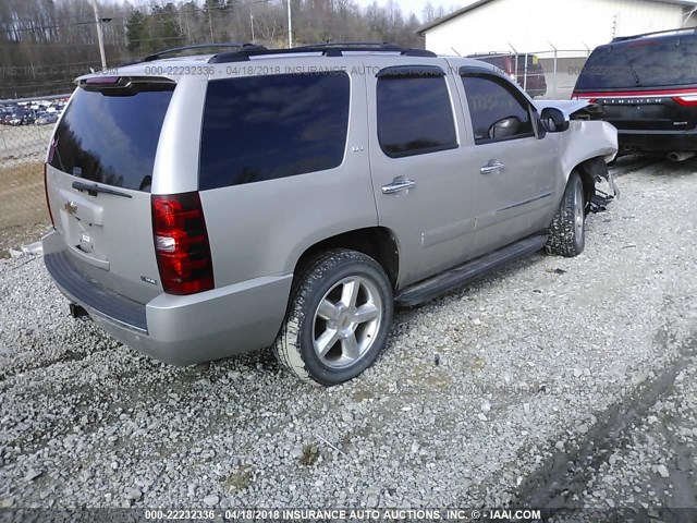 1GNFK33029R253340 - 2009 CHEVROLET TAHOE K1500 LTZ GOLD photo 4