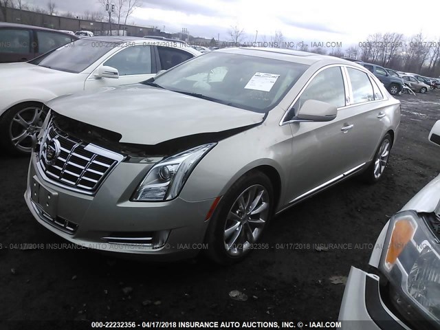 2G61S5S36D9203430 - 2013 CADILLAC XTS PREMIUM COLLECTION TAN photo 2