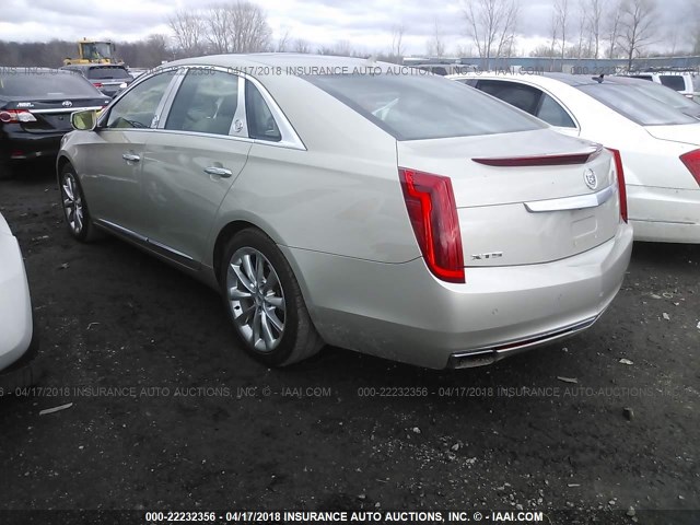 2G61S5S36D9203430 - 2013 CADILLAC XTS PREMIUM COLLECTION TAN photo 3