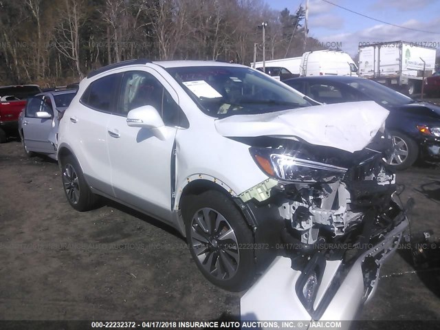 KL4CJGSB5HB115186 - 2017 BUICK ENCORE ESSENCE WHITE photo 1