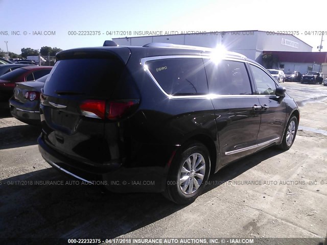 2C4RC1BG0JR192994 - 2018 CHRYSLER PACIFICA TOURING L BLACK photo 4