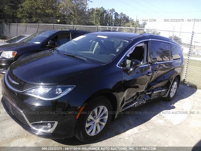 2C4RC1BG0JR192994 - 2018 CHRYSLER PACIFICA TOURING L BLACK photo 6