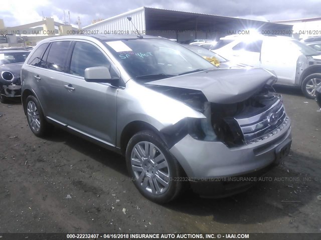 2FMDK49C68BA23546 - 2008 FORD EDGE LIMITED SILVER photo 1