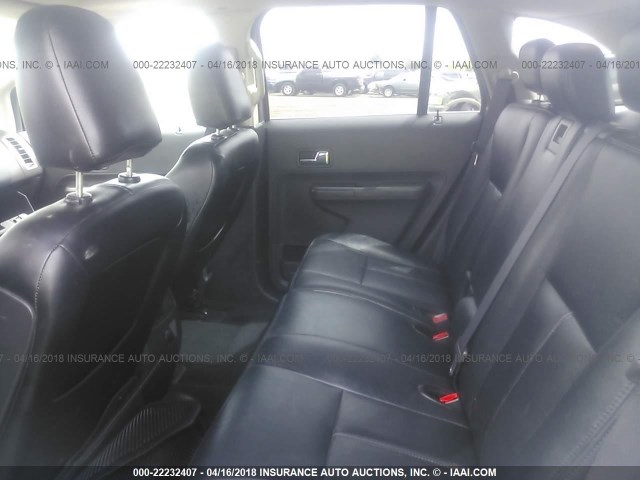 2FMDK49C68BA23546 - 2008 FORD EDGE LIMITED SILVER photo 8