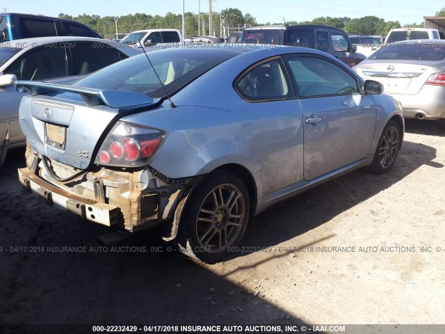 JTKDE167580246494 - 2008 TOYOTA SCION TC 浅蓝色 照片 4