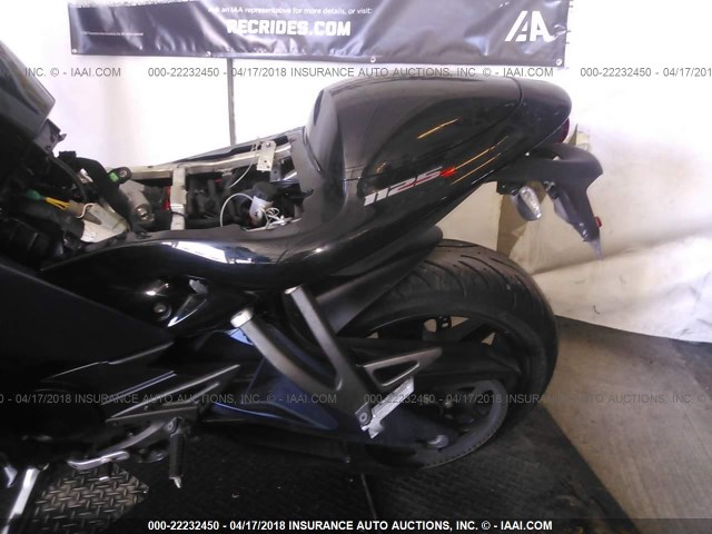 4MZHL04D683B01186 - 2008 BUELL 1125 R BLACK photo 6