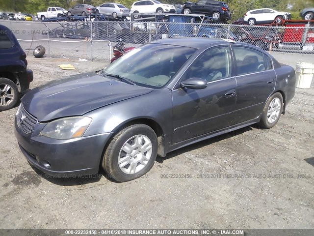 1N4AL11D86C246620 - 2006 NISSAN ALTIMA S/SL GRAY photo 2