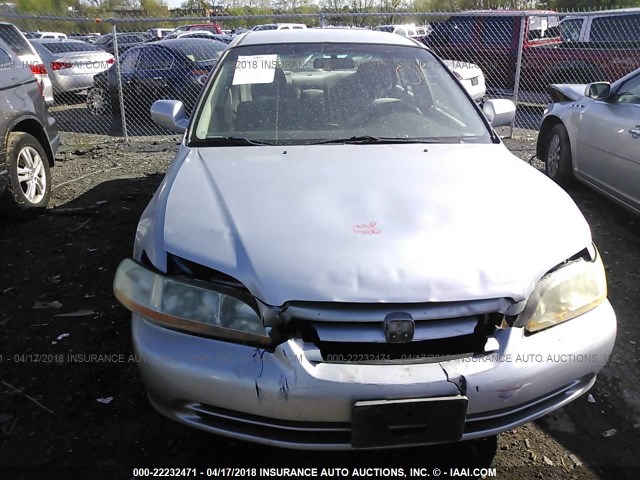 1HGCG16431A086328 - 2001 HONDA ACCORD LX SILVER photo 6