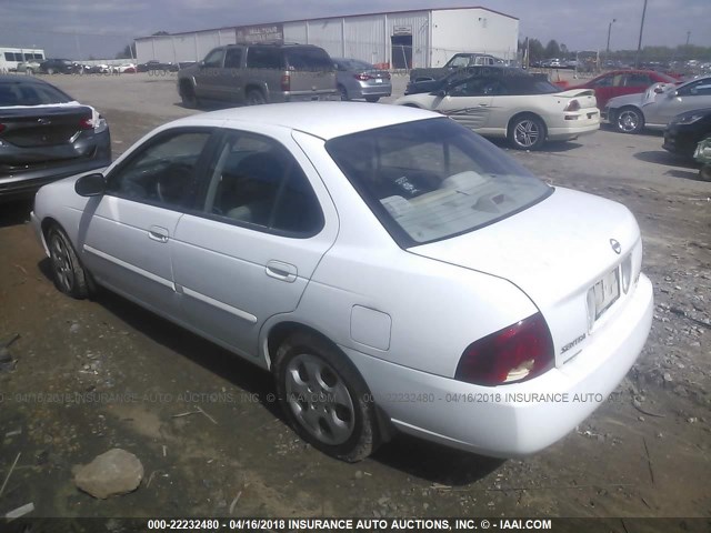 3N1CB51D25L485034 - 2005 NISSAN SENTRA 1.8/1.8S WHITE photo 3