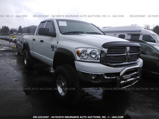 3D7KS28AX8G227592 - 2008 DODGE RAM 2500 ST/SLT 白色 照片 1