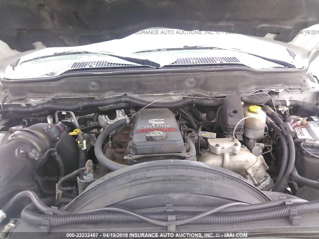 3D7KS28AX8G227592 - 2008 DODGE RAM 2500 ST/SLT 白色 照片 10