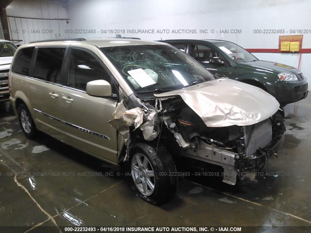 2A4RR5DG4BR638384 - 2011 CHRYSLER TOWN & COUNTRY TOURING GOLD photo 1