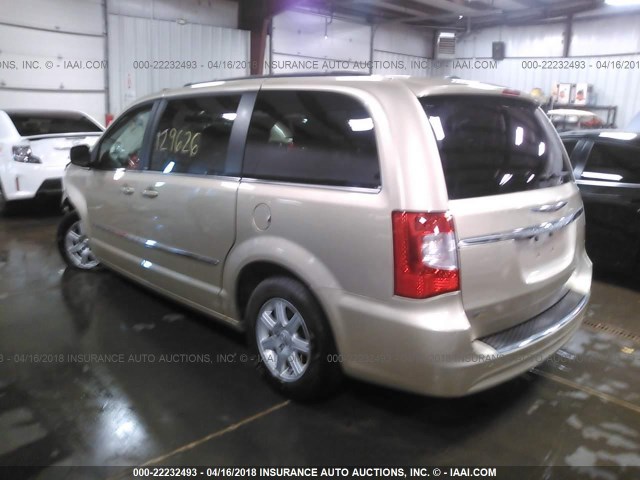 2A4RR5DG4BR638384 - 2011 CHRYSLER TOWN & COUNTRY TOURING GOLD photo 3