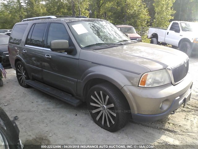 5LMFU28R94LJ12550 - 2004 LINCOLN NAVIGATOR TAN photo 1