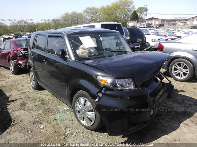 JTLZE4FE6B1127128 - 2011 TOYOTA SCION XB შავი ფოტო 1