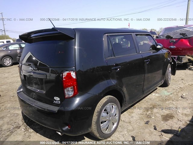 JTLZE4FE6B1127128 - 2011 TOYOTA SCION XB შავი ფოტო 4