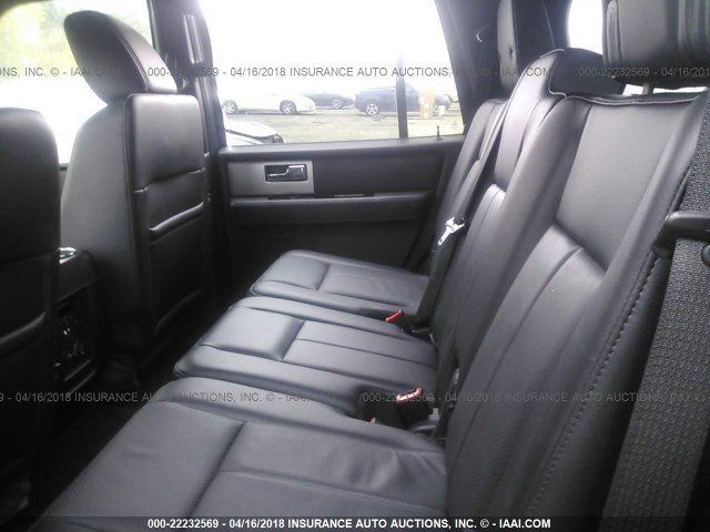 1FMJU2A58EEF48896 - 2014 FORD EXPEDITION LIMITED GRAY photo 8